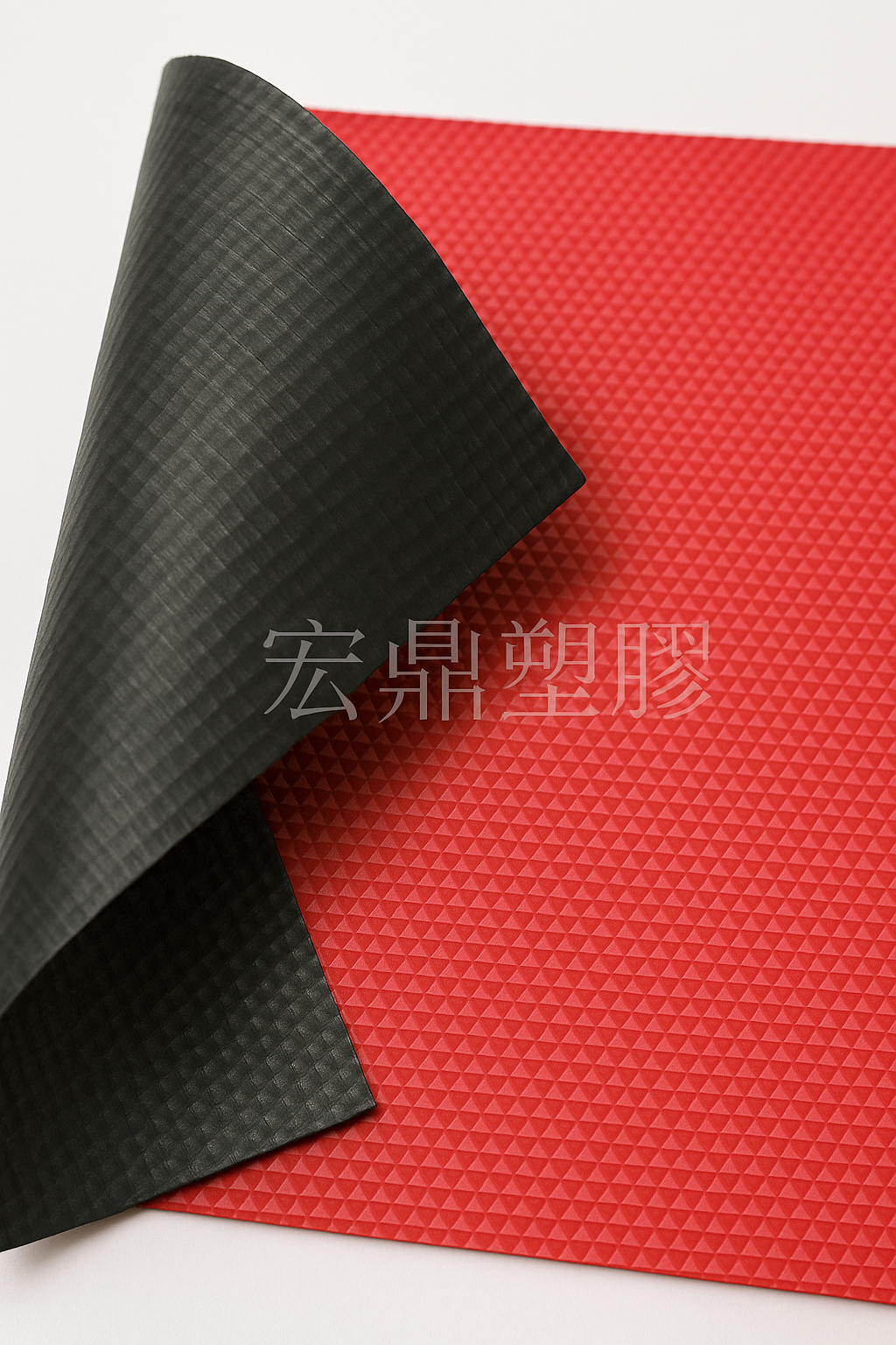 金字塔壓紋(紅)
