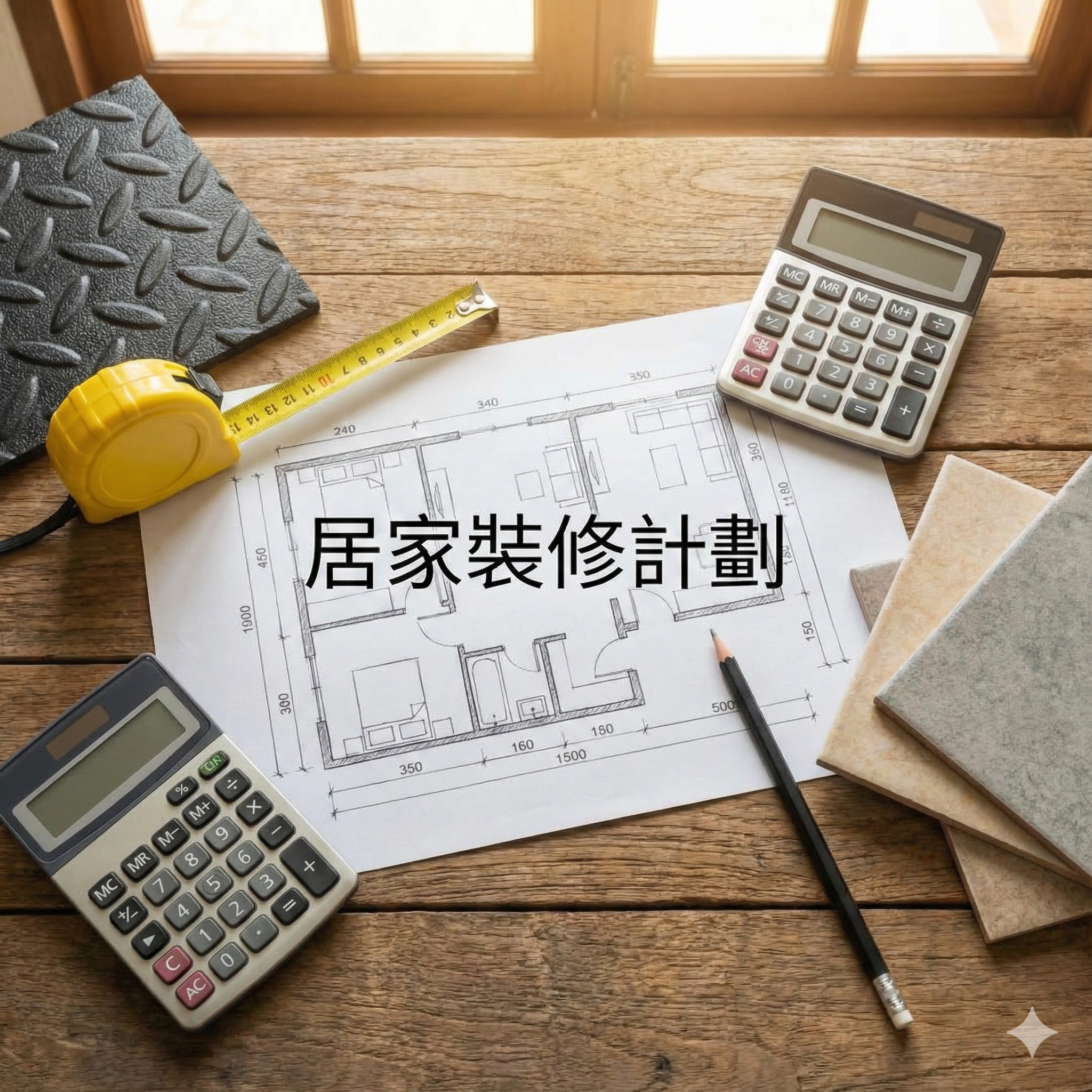 【地板裝修攻略】DIY 鋪設損耗怎麼抓？台灣常見坪數、才數換算與用量懶人包
