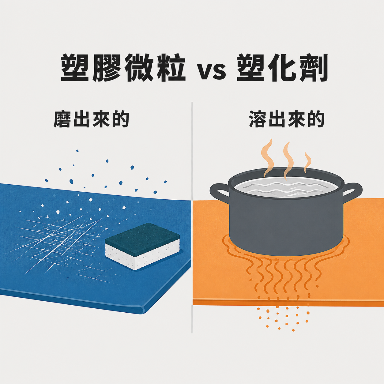 塑膠微粒，塑化劑